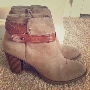 Brown Short Booties